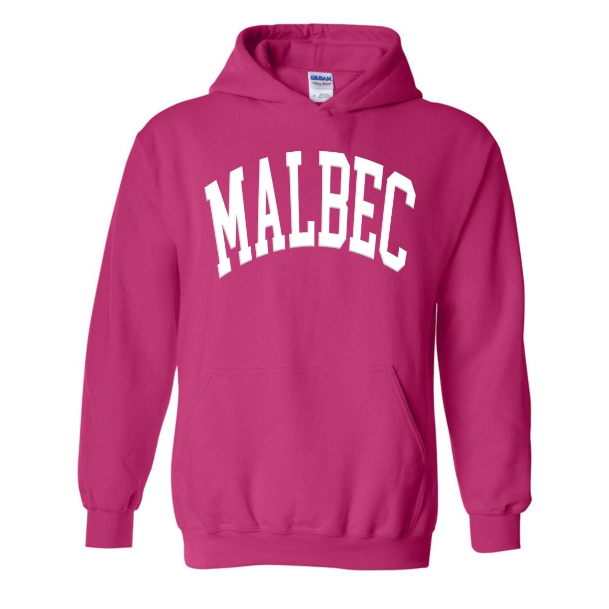 Make It Yours™ 'Wine' PUFF Hoodie - United Monograms