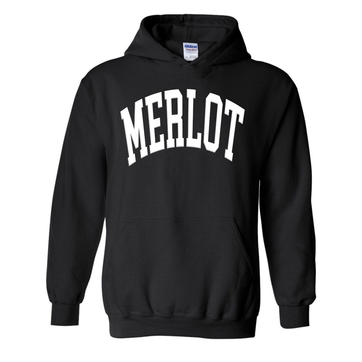 Make It Yours™ 'Wine' PUFF Hoodie - United Monograms