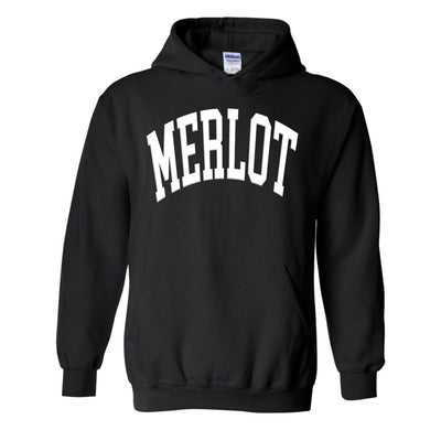 Make It Yours™ 'Wine' PUFF Hoodie - United Monograms