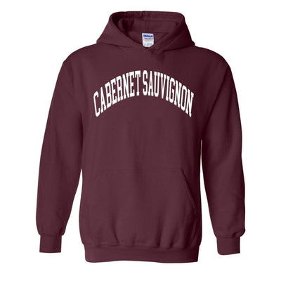 Make It Yours™ 'Wine' PUFF Hoodie - United Monograms