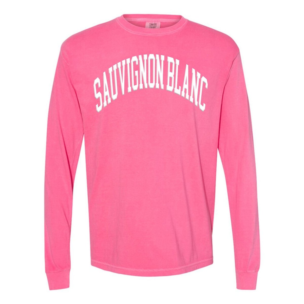 Make It Yours™ 'Wine' PUFF Long Sleeve T-Shirt - United Monograms
