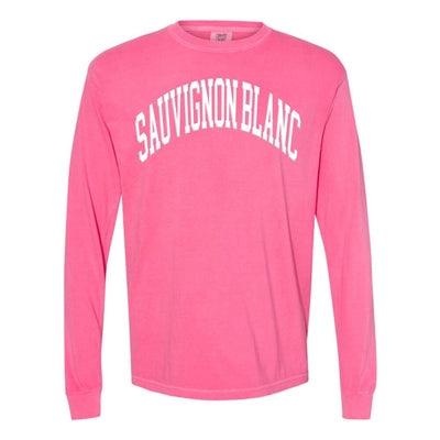 Make It Yours™ 'Wine' PUFF Long Sleeve T-Shirt - United Monograms