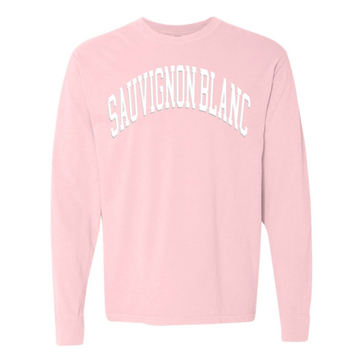 Make It Yours™ 'Wine' PUFF Long Sleeve T-Shirt - United Monograms