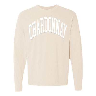 Make It Yours™ 'Wine' PUFF Long Sleeve T-Shirt - United Monograms