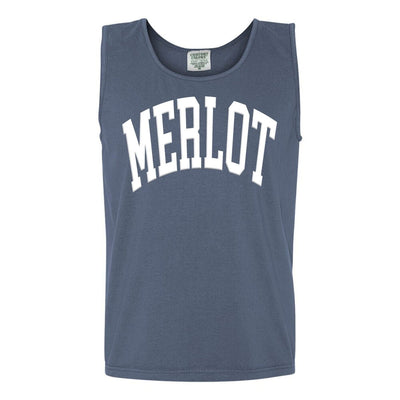Make It Yours™ 'Wine' PUFF Tank Top - United Monograms