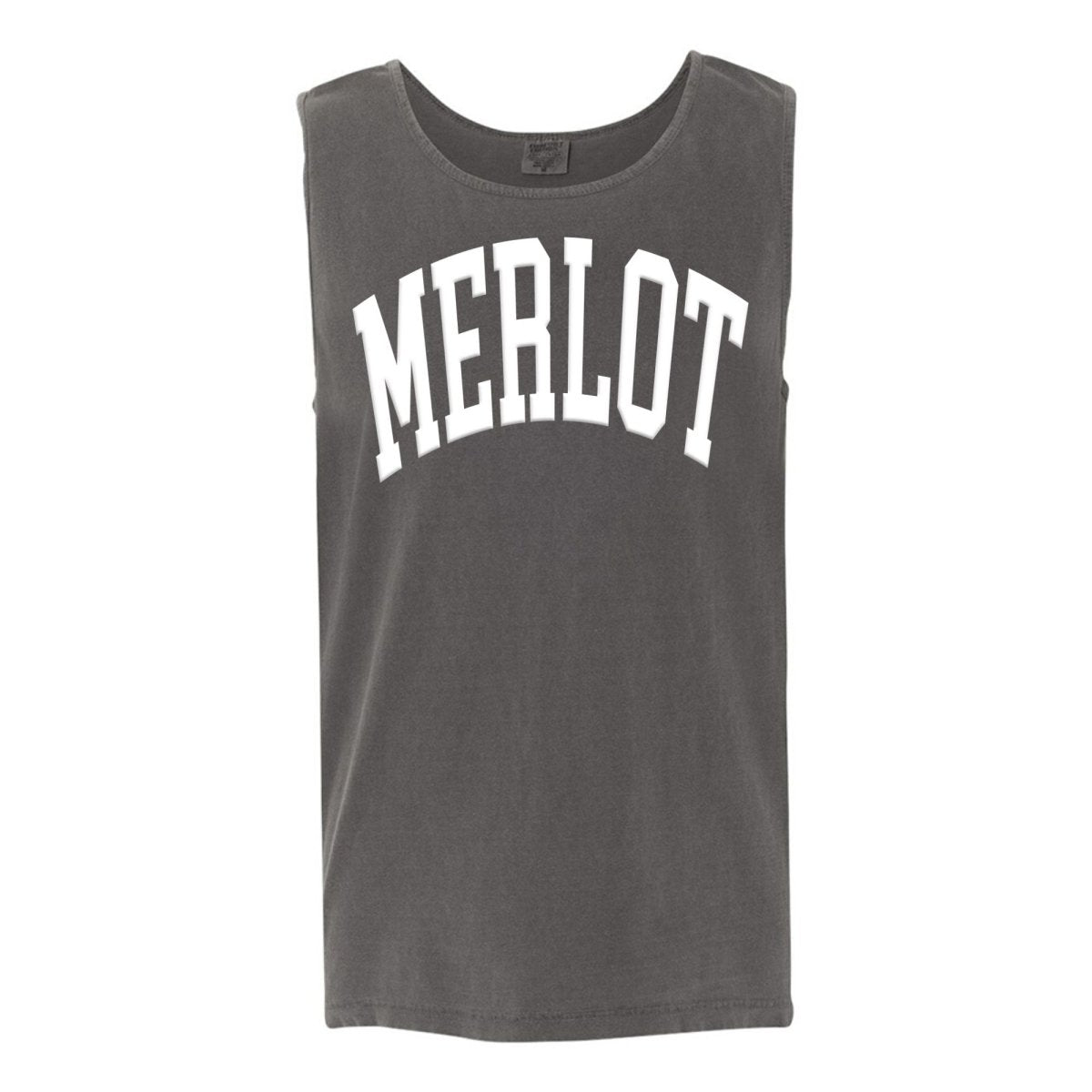 Make It Yours™ 'Wine' PUFF Tank Top - United Monograms
