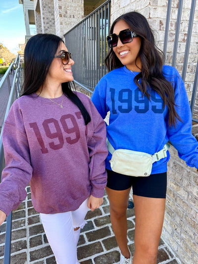 Make It Yours™ 'Year' Crewneck Sweatshirt - United Monograms