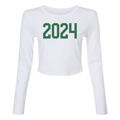Make It Yours™ 'Year' Long Sleeve Baby Tee - United Monograms