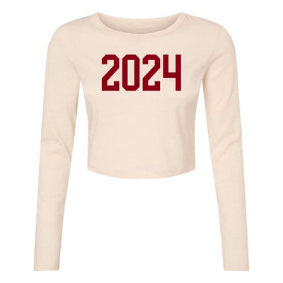 Make It Yours™ 'Year' Long Sleeve Baby Tee - United Monograms