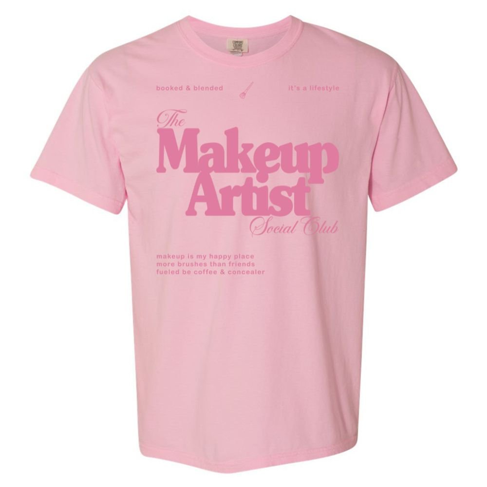 'Makeup Artist Social Club' T-Shirt - United Monograms