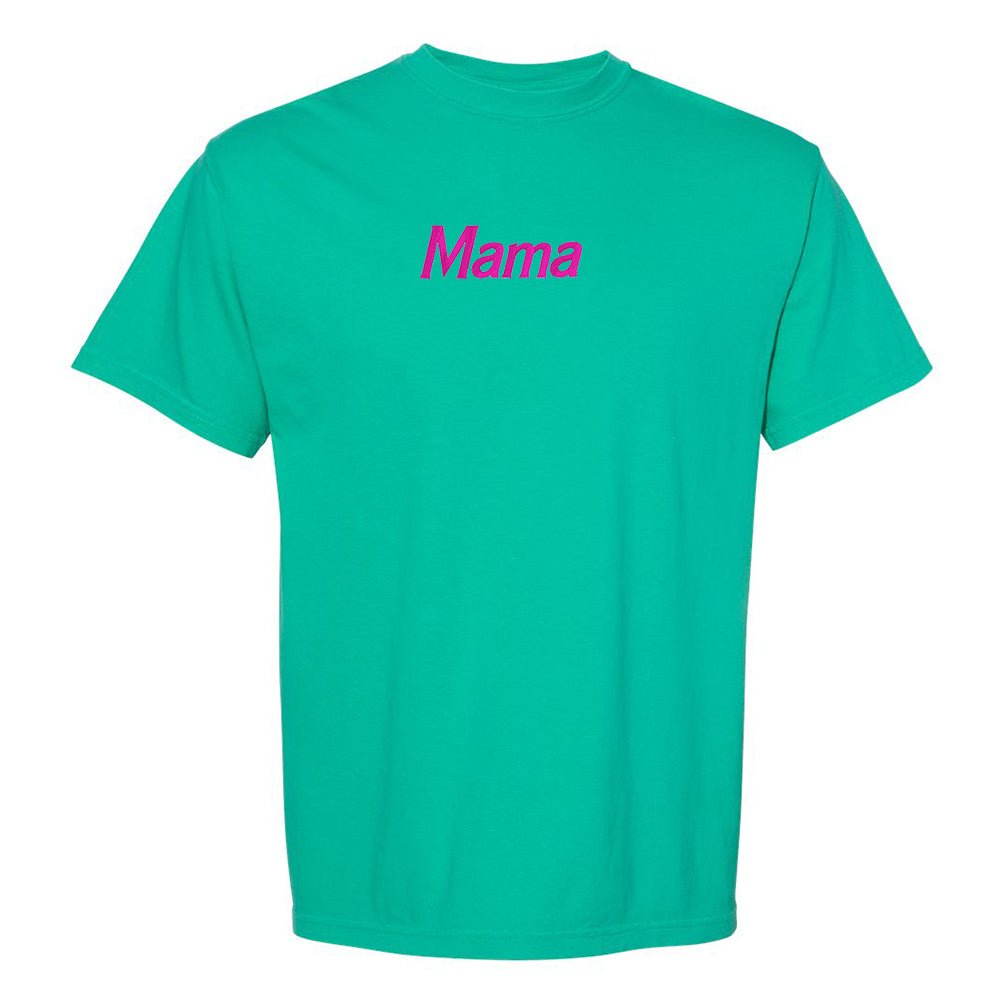 Mama Embroidered Comfort Colors T-Shirt - United Monograms