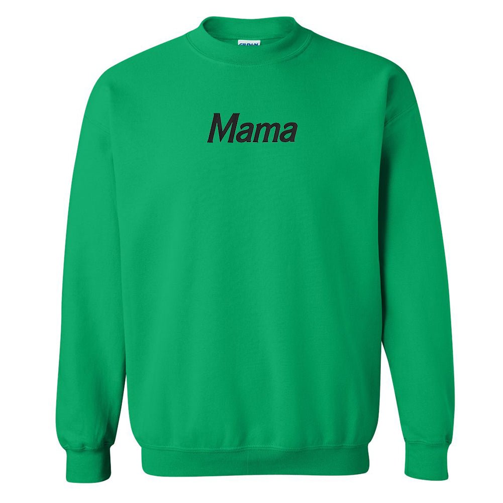 Mama Embroidered Crewneck Sweatshirt - United Monograms