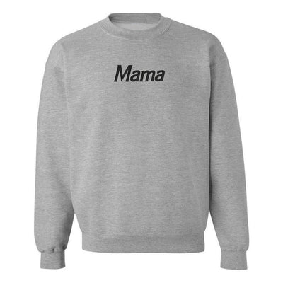 Mama Embroidered Crewneck Sweatshirt - United Monograms