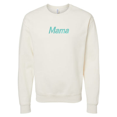 Mama Embroidered Crewneck Sweatshirt - United Monograms