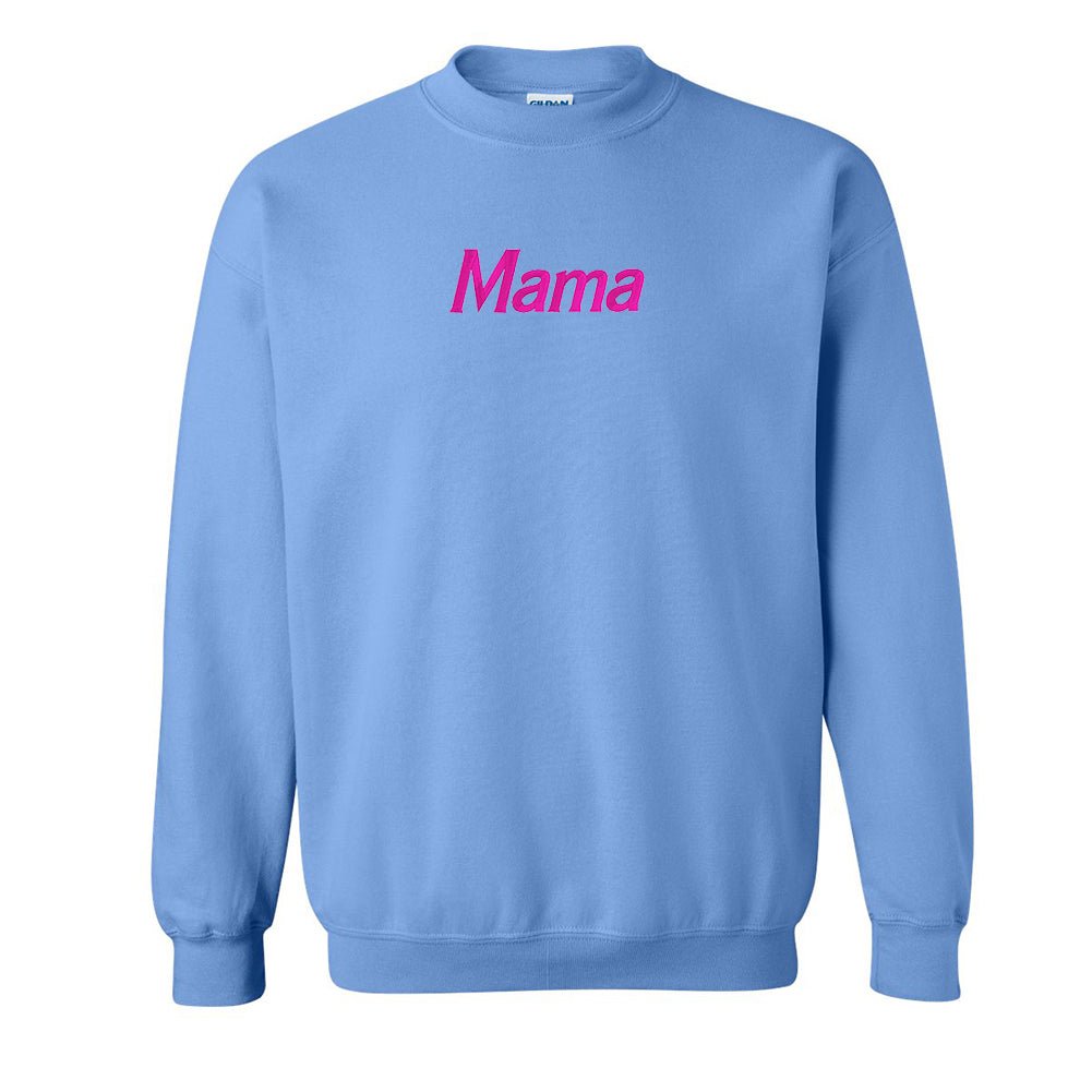 Mama Embroidered Crewneck Sweatshirt - United Monograms