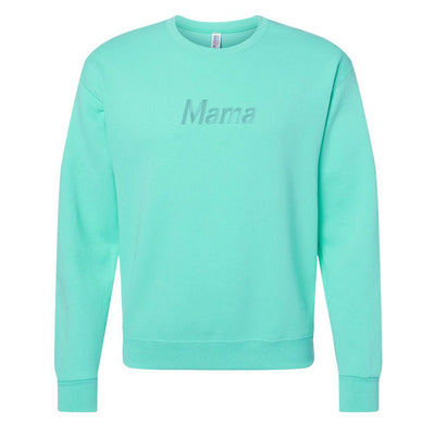 Mama Embroidered Crewneck Sweatshirt - United Monograms