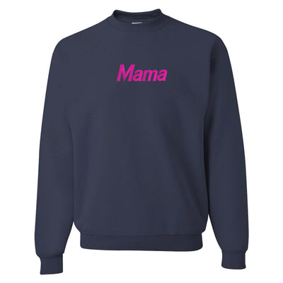 Mama Embroidered Crewneck Sweatshirt - United Monograms