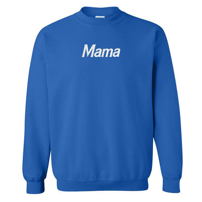 Mama Embroidered Crewneck Sweatshirt - United Monograms