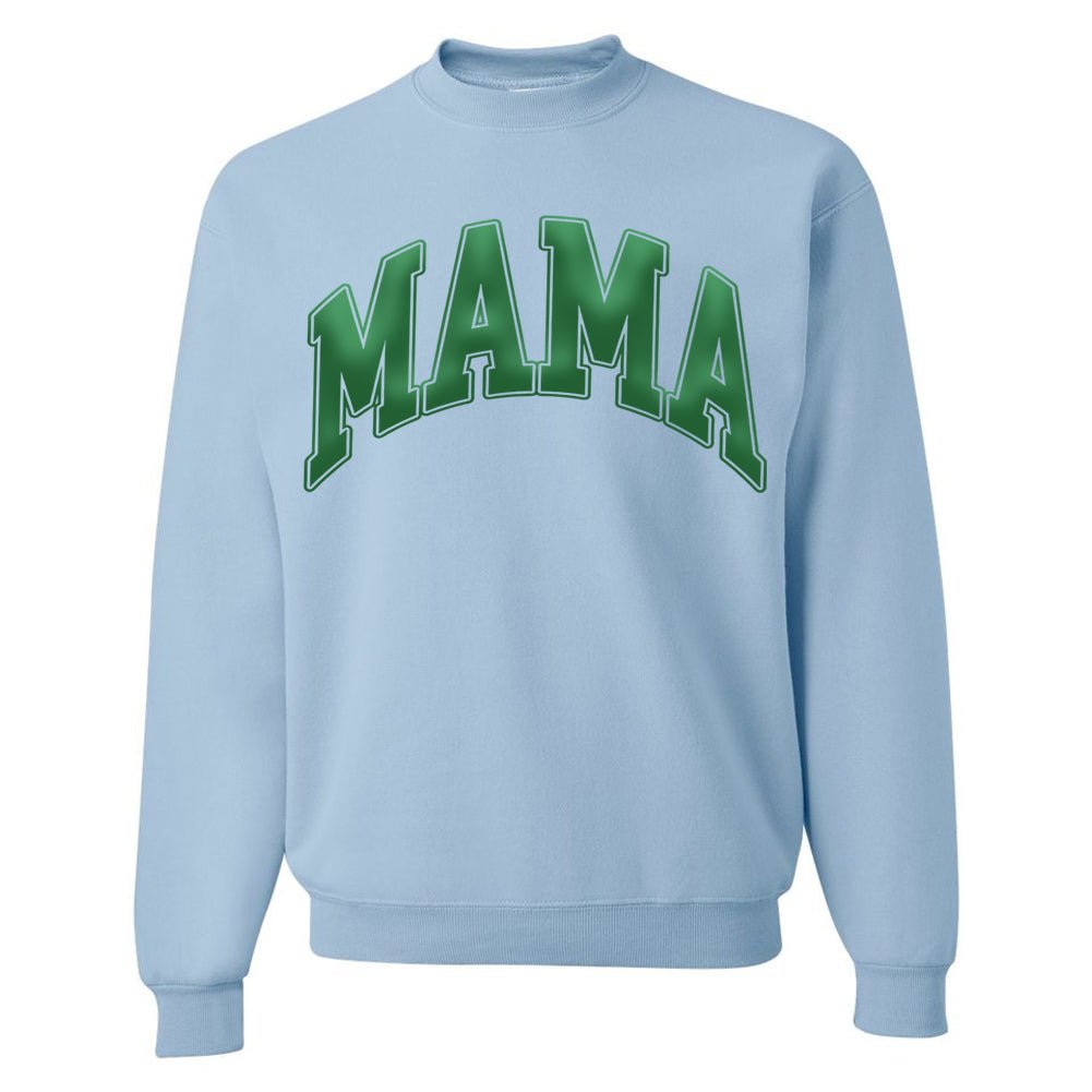 'Mama' PUFF Crewneck Sweatshirt - United Monograms