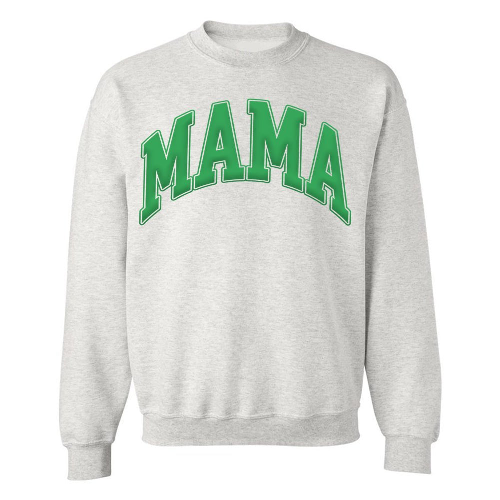 'Mama' PUFF Crewneck Sweatshirt - United Monograms