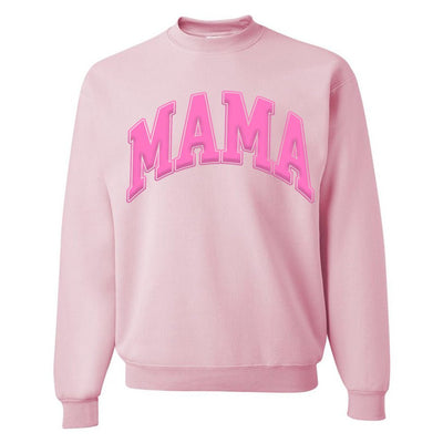 'Mama' PUFF Crewneck Sweatshirt - United Monograms