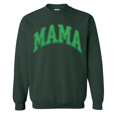 'Mama' PUFF Crewneck Sweatshirt - United Monograms