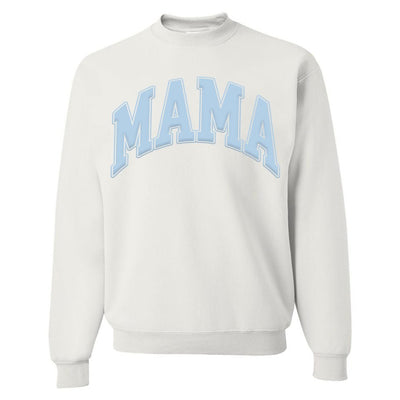 'Mama' PUFF Crewneck Sweatshirt - United Monograms