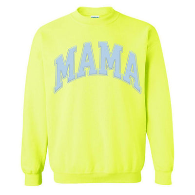 'Mama' PUFF Crewneck Sweatshirt - United Monograms