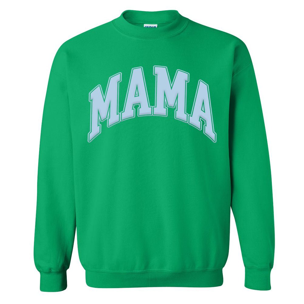 'Mama' PUFF Crewneck Sweatshirt - United Monograms