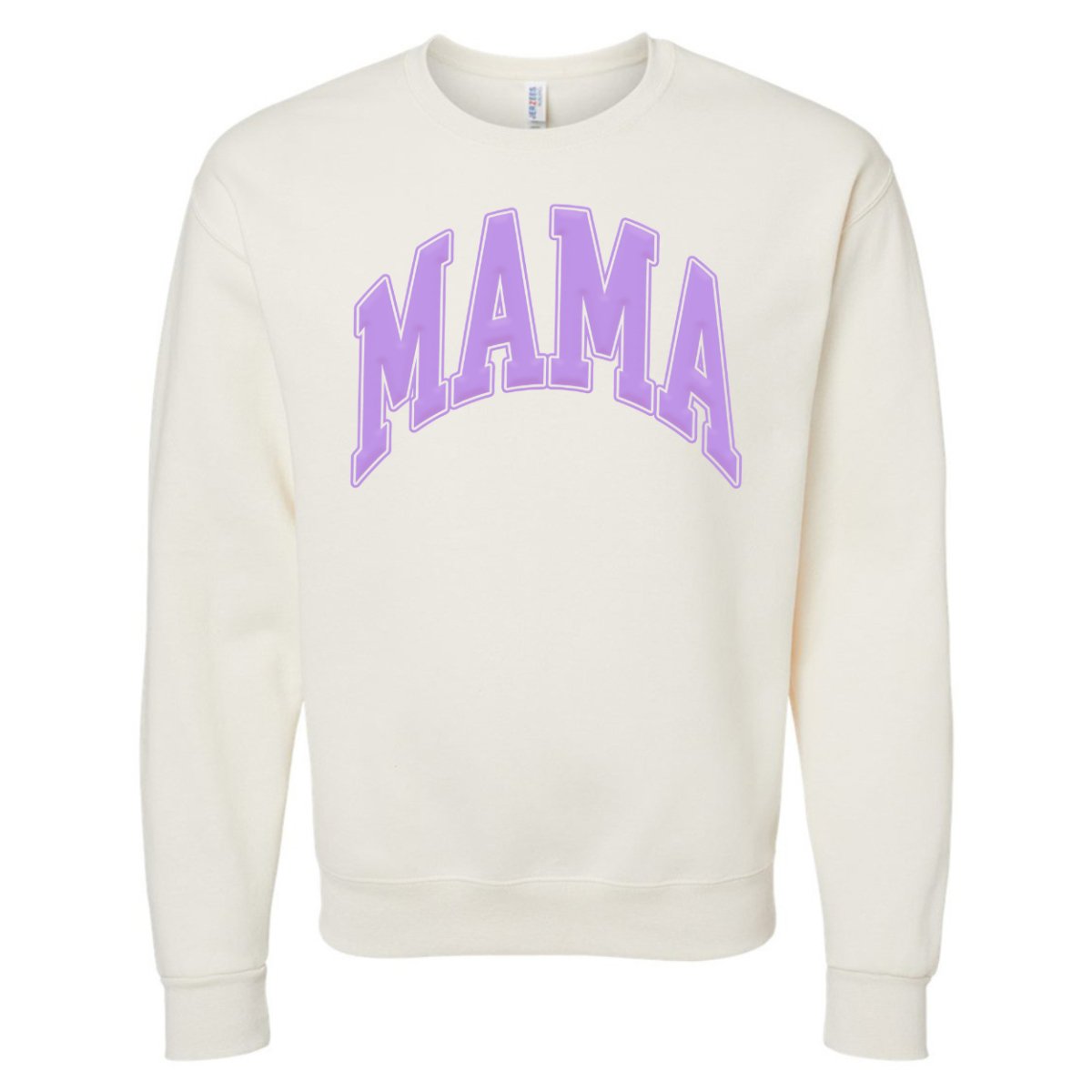 'Mama' PUFF Crewneck Sweatshirt - United Monograms