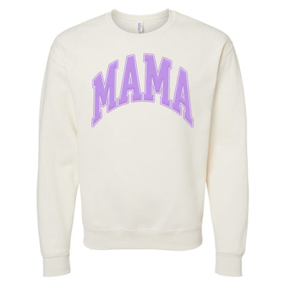 'Mama' PUFF Crewneck Sweatshirt - United Monograms