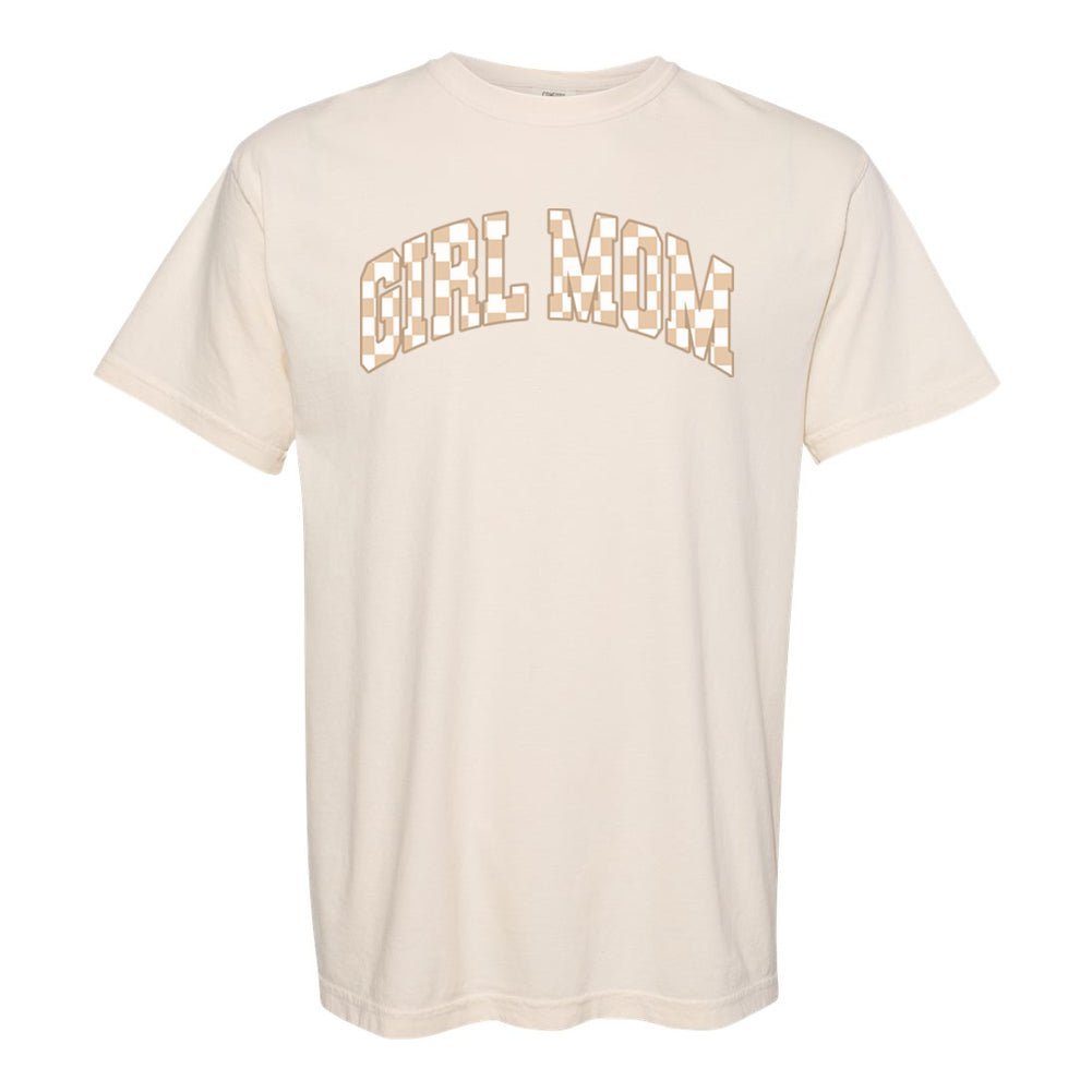 'Mama Tan Check' T - Shirt - United Monograms