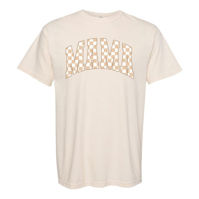 'Mama Tan Check' T - Shirt - United Monograms