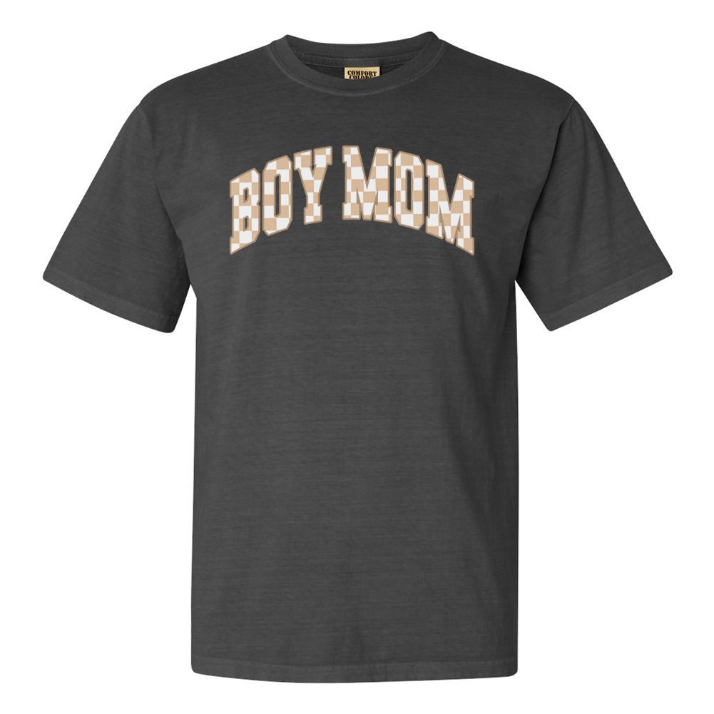 'Mama Tan Check' T - Shirt - United Monograms