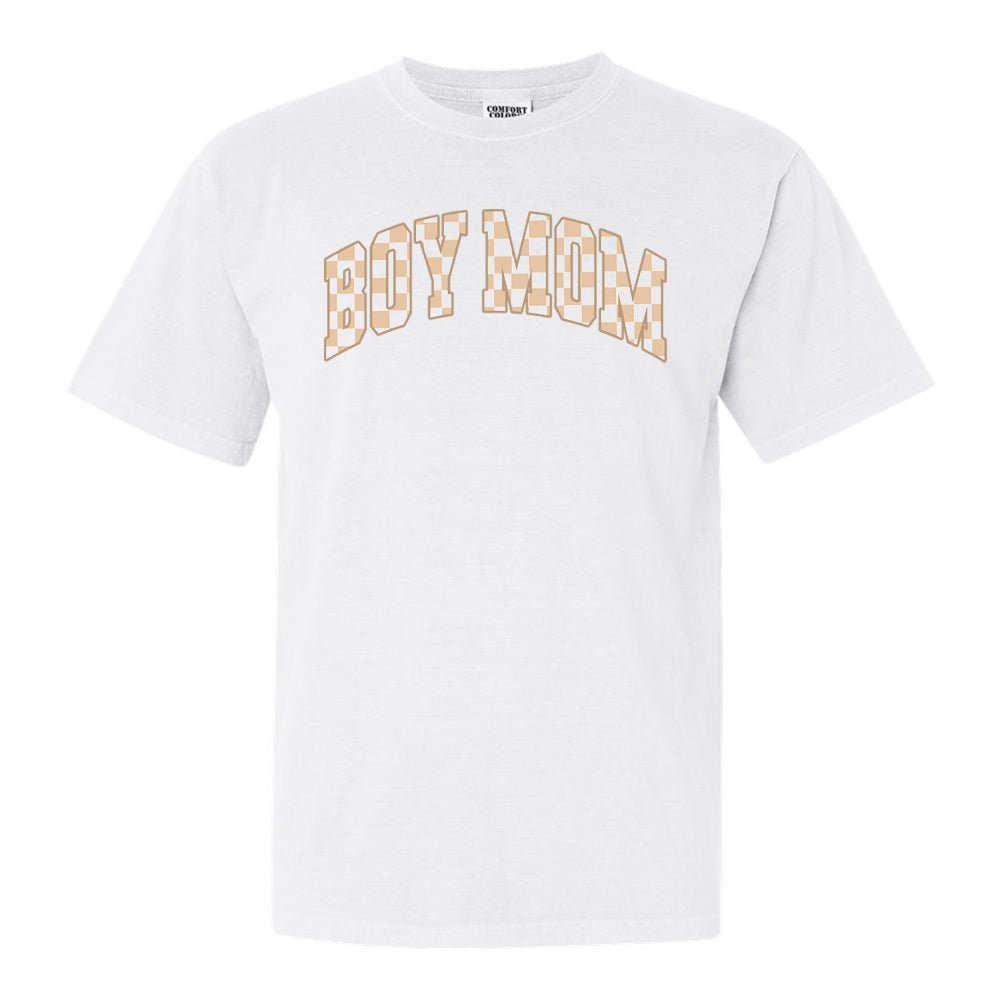 'Mama Tan Check' T - Shirt - United Monograms