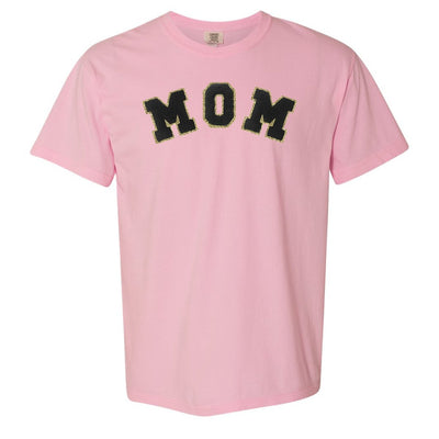 Mama/Mom Letter Patch Comfort Colors T-Shirt - United Monograms