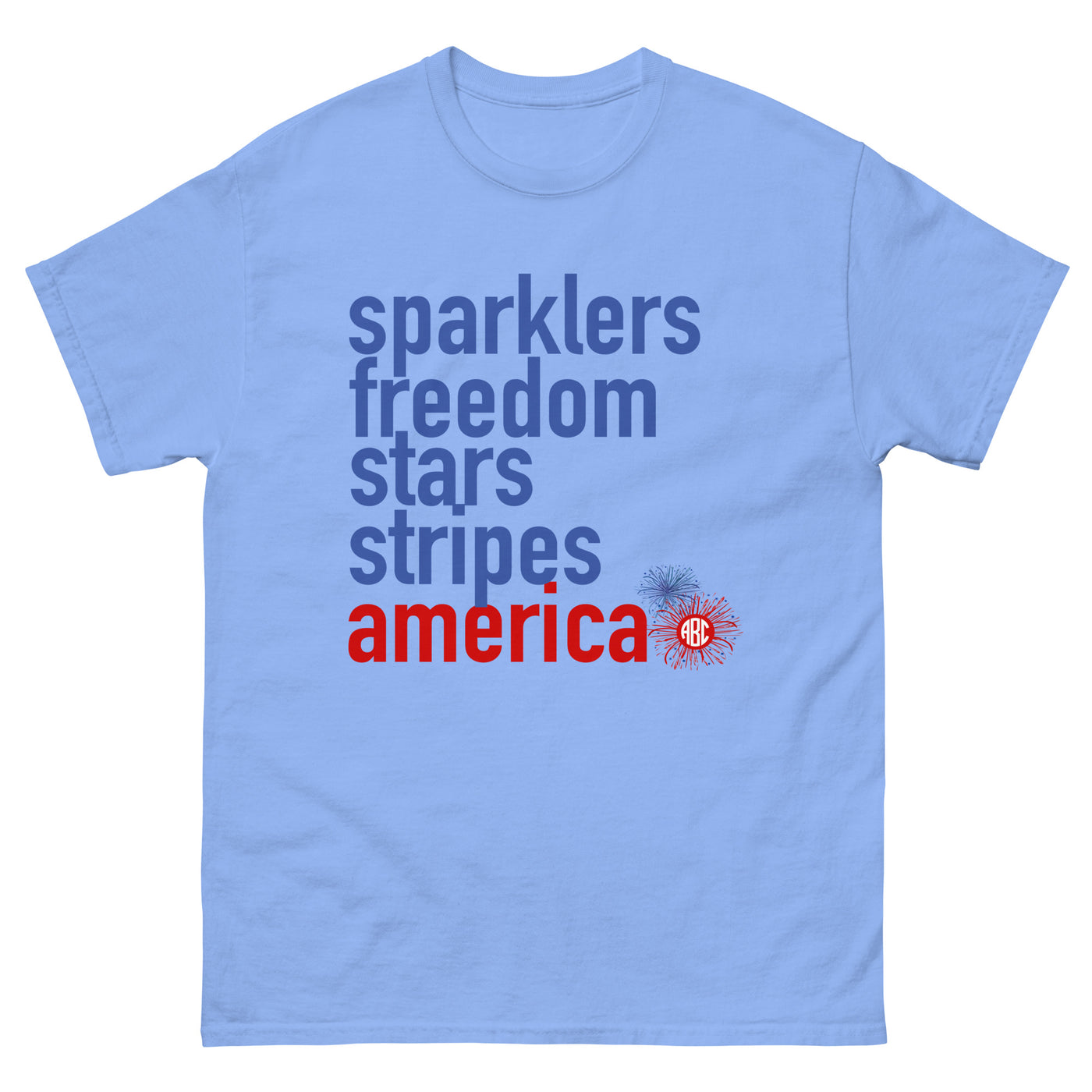 Monogrammed 'Sparklers' Basic T-Shirt