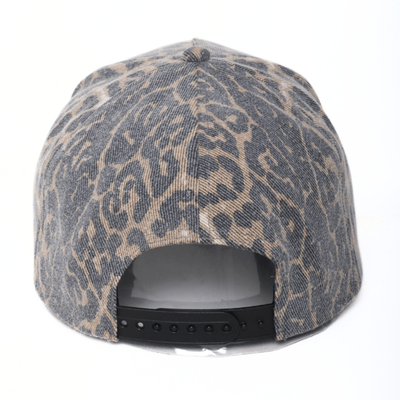'Merry, but Make it Wild’ Washed Leopard Trucker Hat - United Monograms