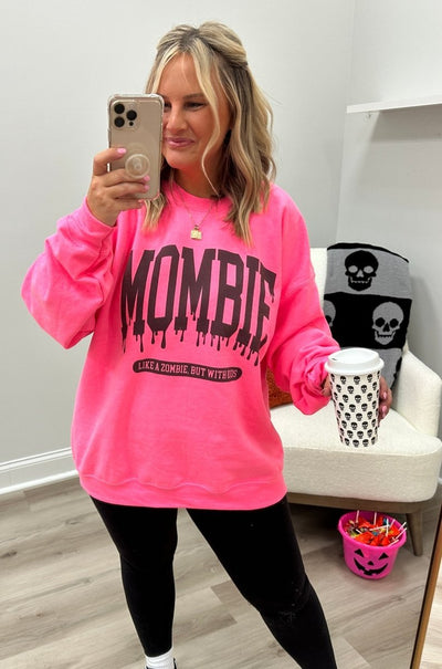 'Mombie' Crewneck Sweatshirt - United Monograms