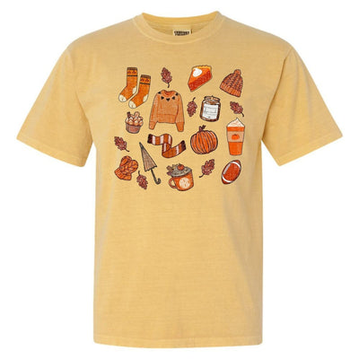 Monogramed 'Cozy Fall' T-Shirt - United Monograms