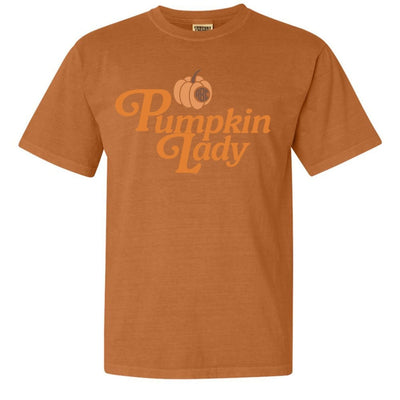 Monogramed 'Pumpkin Lady' T-Shirt - United Monograms