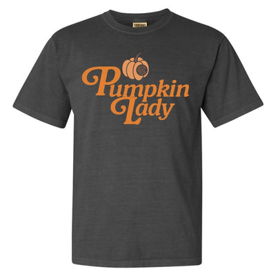 Monogramed 'Pumpkin Lady' T-Shirt - United Monograms