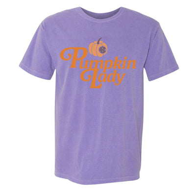 Monogramed 'Pumpkin Lady' T-Shirt - United Monograms
