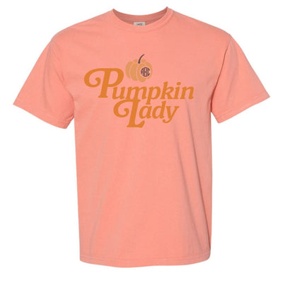Monogramed 'Pumpkin Lady' T-Shirt - United Monograms