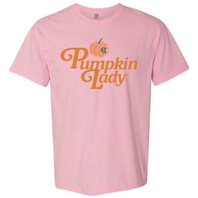 Monogramed 'Pumpkin Lady' T-Shirt - United Monograms