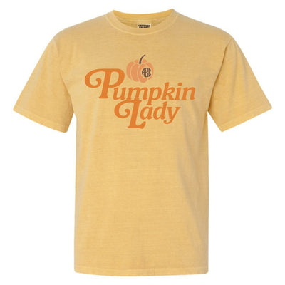 Monogramed 'Pumpkin Lady' T-Shirt - United Monograms