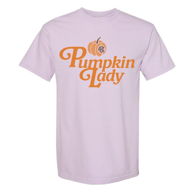 Monogramed 'Pumpkin Lady' T-Shirt - United Monograms