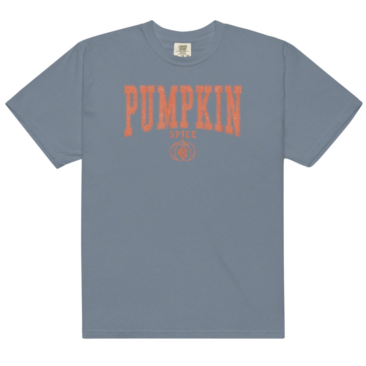 Monogramed 'Pumpkin Spice Varsity' T-Shirt - United Monograms
