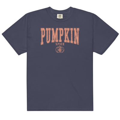 Monogramed 'Pumpkin Spice Varsity' T-Shirt - United Monograms