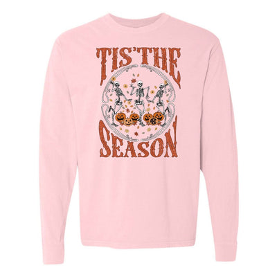 Monogramed 'Tis The Season Skeletons' Long Sleeve T-Shirt - United Monograms